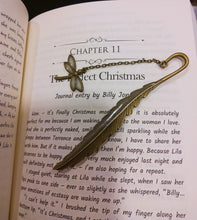 Load image into Gallery viewer, Glow-in-the-dark, feathered dragonfly Bookmarks
